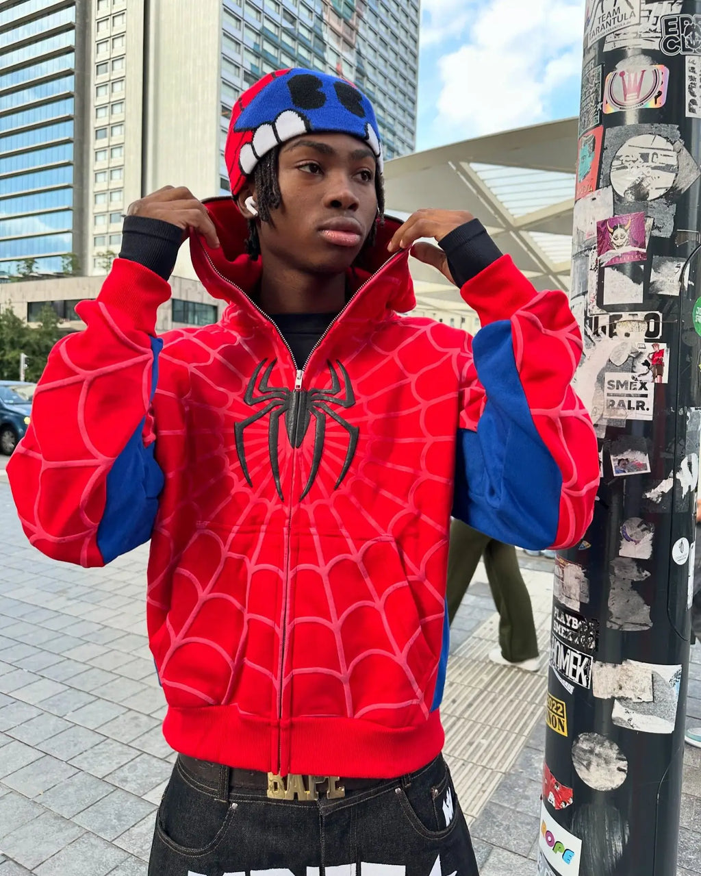 444 STREET ZIP HOODIE – SPIDER