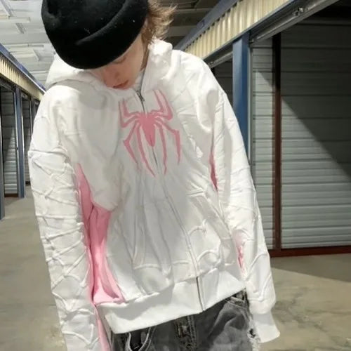 444 STREET ZIP HOODIE – SPIDER