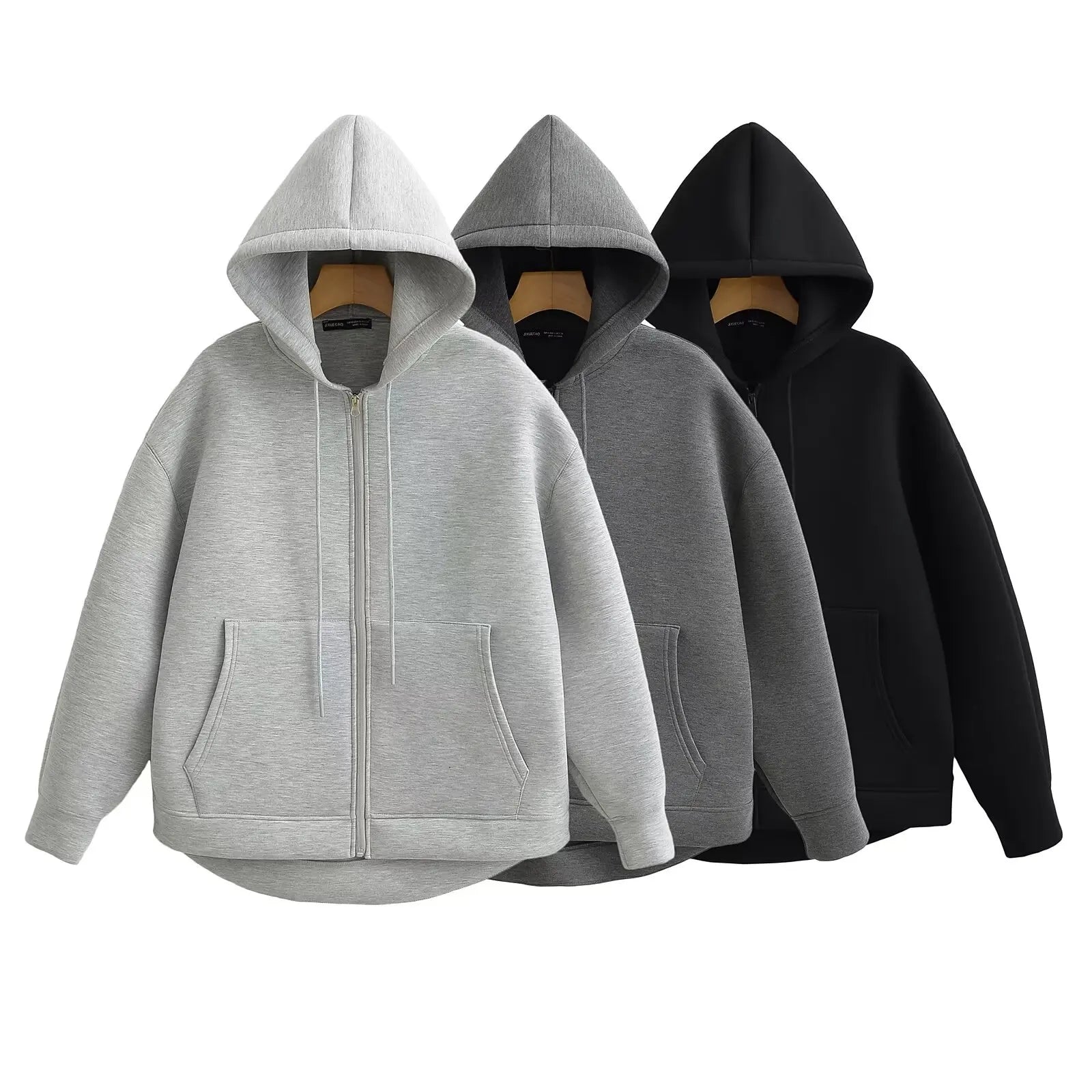 444 CASUAL ZIP JACKET – HOODED