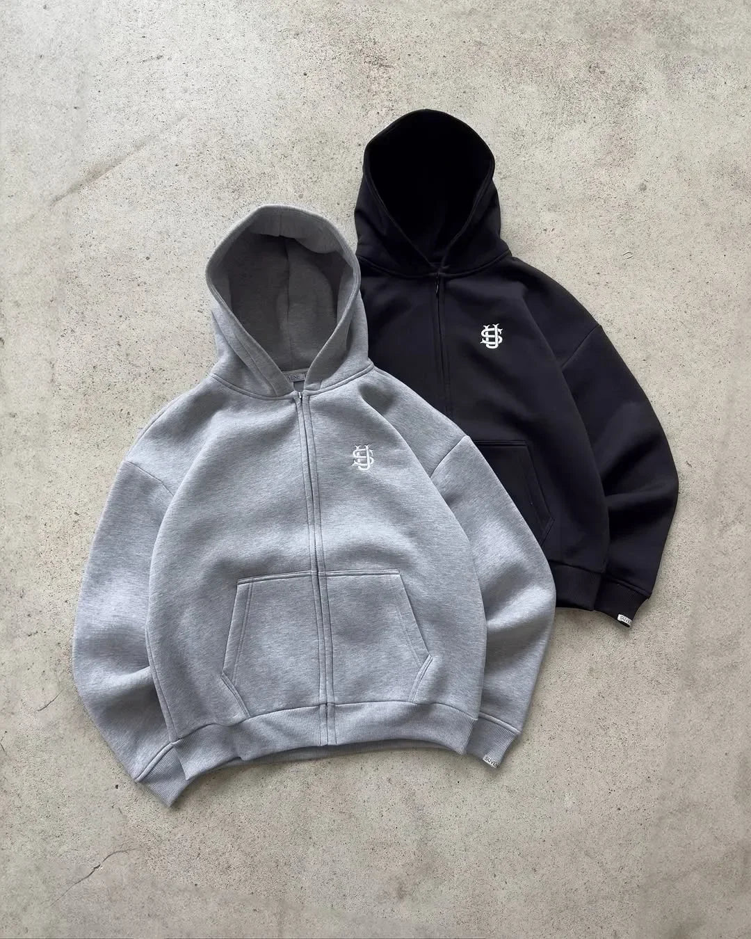 SU HOODIE – Charcoal Black