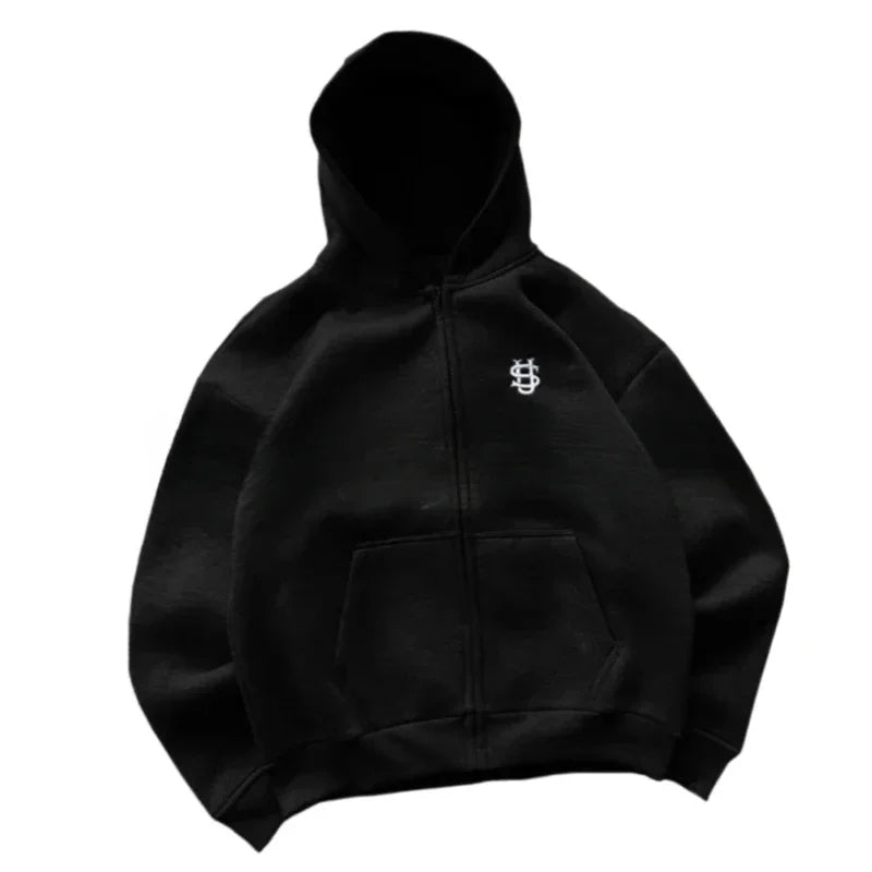 SU HOODIE – Charcoal Black