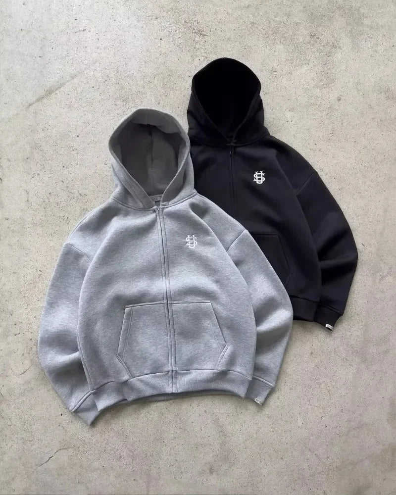 SU HOODIE – Charcoal Black
