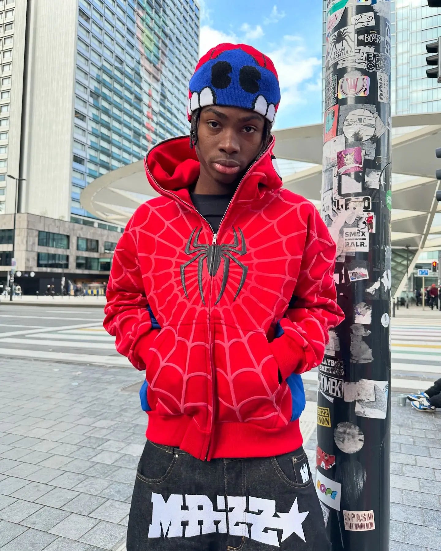 444 STREET ZIP HOODIE – SPIDER